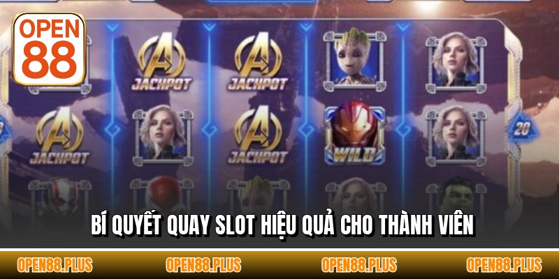 Bí quyết quay slot hiệu quả cho thành viên