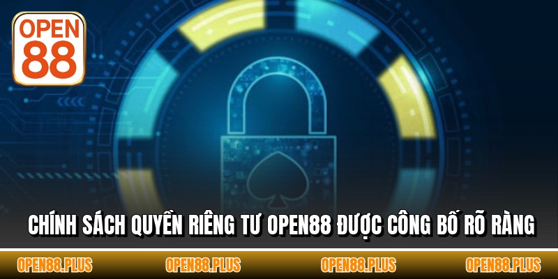 Chính sách quyền riêng tư OPEN88 được công bố rõ ràng